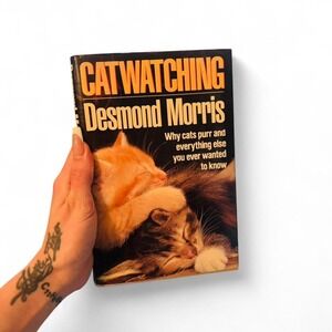 1986 Cat Watching Book